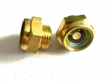 BSP stainless steel oil sight glasses