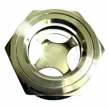Metric stainless steel oil sight glasses