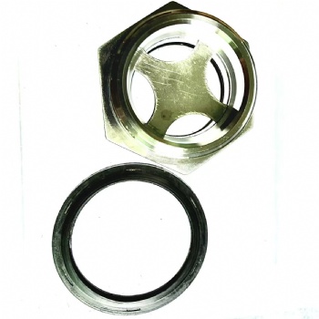 Metric stainless steel oil sight glasses